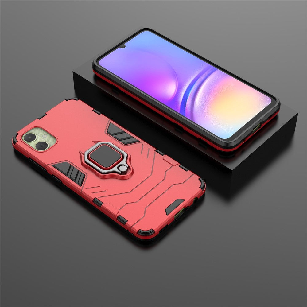 For Samsung Galaxy A05 4G Case Kickstand PC+TPU Phone Cover