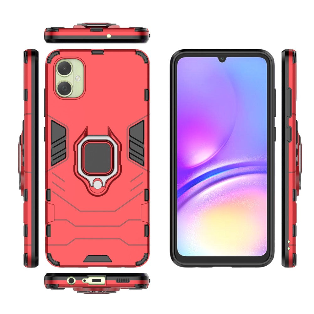 For Samsung Galaxy A05 4G Case Kickstand PC+TPU Phone Cover