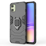 For Samsung Galaxy A05 4G Case Kickstand PC+TPU Phone Cover