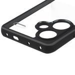 For Xiaomi Redmi Note 13 Pro+ 5G Slim-Fit TPU + PC Clear Phone Cover Dustproof Phone Shell Case