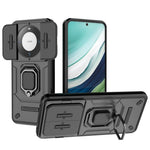 For Huawei Mate 60 Case Kickstand Shockproof Phone Cover with Slide Lens Guard