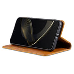AZNS For Xiaomi Redmi Note 13 Pro+ 5G Case Cowhide Texture Leather Wallet Cover