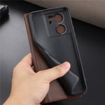 AZNS For Xiaomi Redmi Note 13 Pro+ 5G Case Cowhide Texture Leather Wallet Cover
