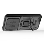 For Huawei Mate 60 Pro Case Kickstand Shockproof Phone Cover with Slide Lens Guard