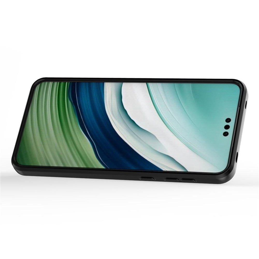 For Huawei Mate 60 Pro Case Kickstand Shockproof Phone Cover with Slide Lens Guard