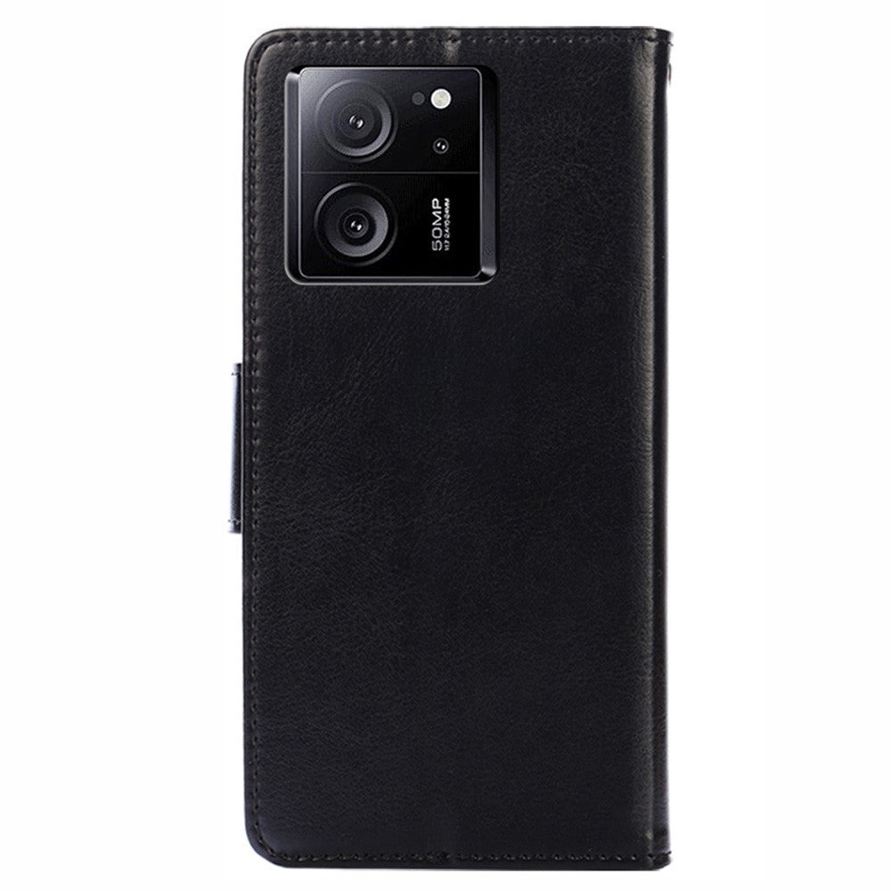 For Xiaomi Redmi K60 Ultra / 13T / 13T Pro Textured PU Leather Wallet Stand Phone Case