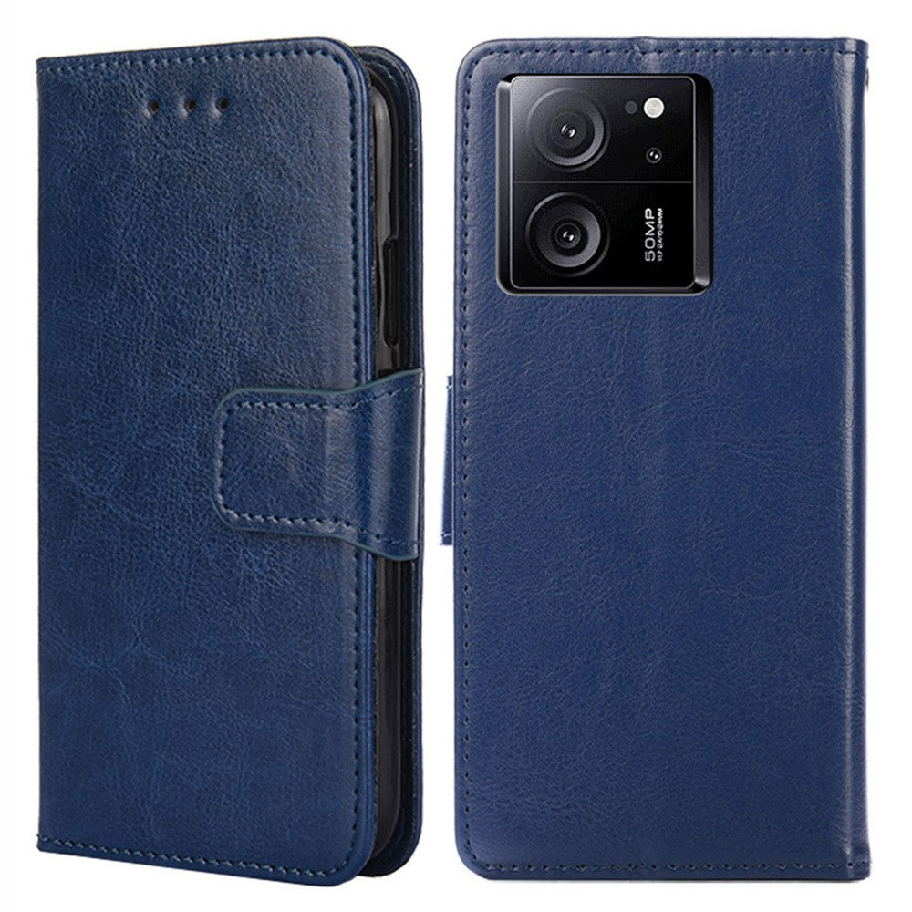 For Xiaomi Redmi K60 Ultra / 13T / 13T Pro Textured PU Leather Wallet Stand Phone Case