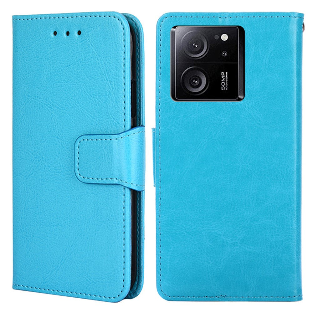 For Xiaomi Redmi K60 Ultra / 13T / 13T Pro Textured PU Leather Wallet Stand Phone Case