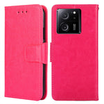 Xiaomi Redmi K60 Ultra / 13T / 13T Pro Texturerat PU-läder plånboksfodral i stativ