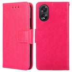 For OPPO A38 4G / A18 4G Case Anti-scratch TPU+PU Leather Wallet Stand Cell Phone Cover