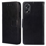 For OPPO A38 4G / A18 4G Case Anti-scratch TPU+PU Leather Wallet Stand Cell Phone Cover