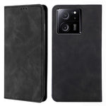 Xiaomi Redmi K60 Ultra / 13T / 13T Pro-skal Magnetiskt, självabsorberande, hudvänligt fällbart PU-läderfodral med korthållare