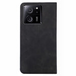 Xiaomi Redmi K60 Ultra / 13T / 13T Pro-skal Magnetiskt, självabsorberande, hudvänligt fällbart PU-läderfodral med korthållare
