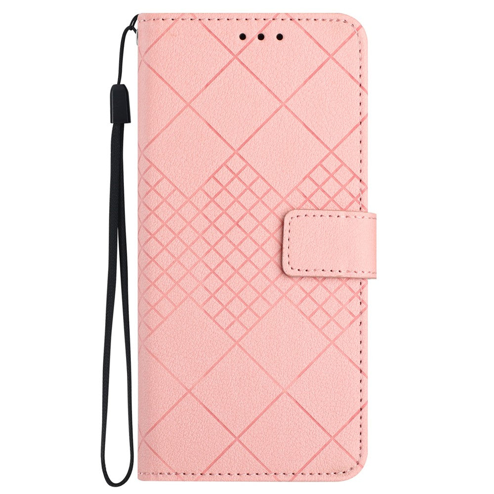 HT06 For Samsung Galaxy A15 5G Leather Case Lychee Texture Phone Wallet Cover