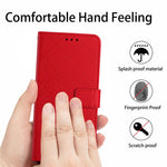 HT06 Til Samsung Galaxy A34 5G Stødsikkert Cover Litchi Tekstur PU Læder Pung Telefon Cover