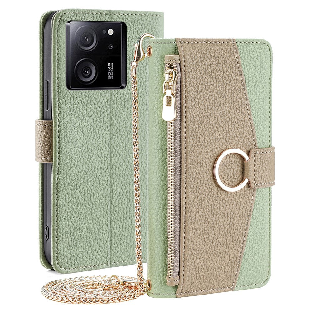 For Xiaomi Redmi K60 Ultra / 13T / 13T Pro Case PU Leather Flip Makeup Mirror Cell Phone Cover
