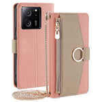 For Xiaomi Redmi K60 Ultra / 13T / 13T Pro Case PU Leather Flip Makeup Mirror Cell Phone Cover