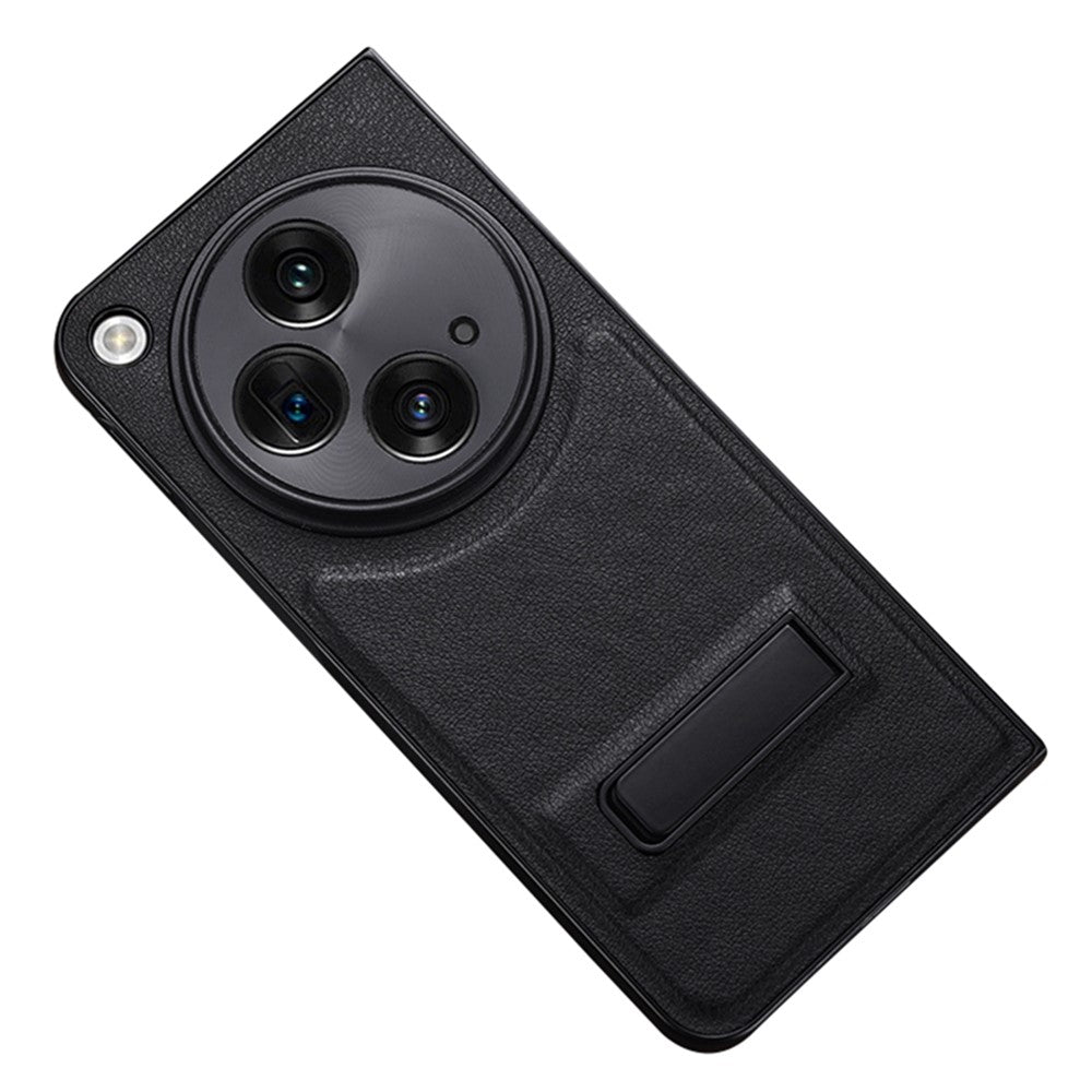 For Oppo Find N3 5G / OnePlus Open Case PU Leather Coated Hard PC Protective Phone Cover