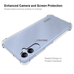 ENKAY HAT PRINCE TPU Phone Cover for Samsung Galaxy A05 4G Case Anti-slip Strip Edge Mobile Shell