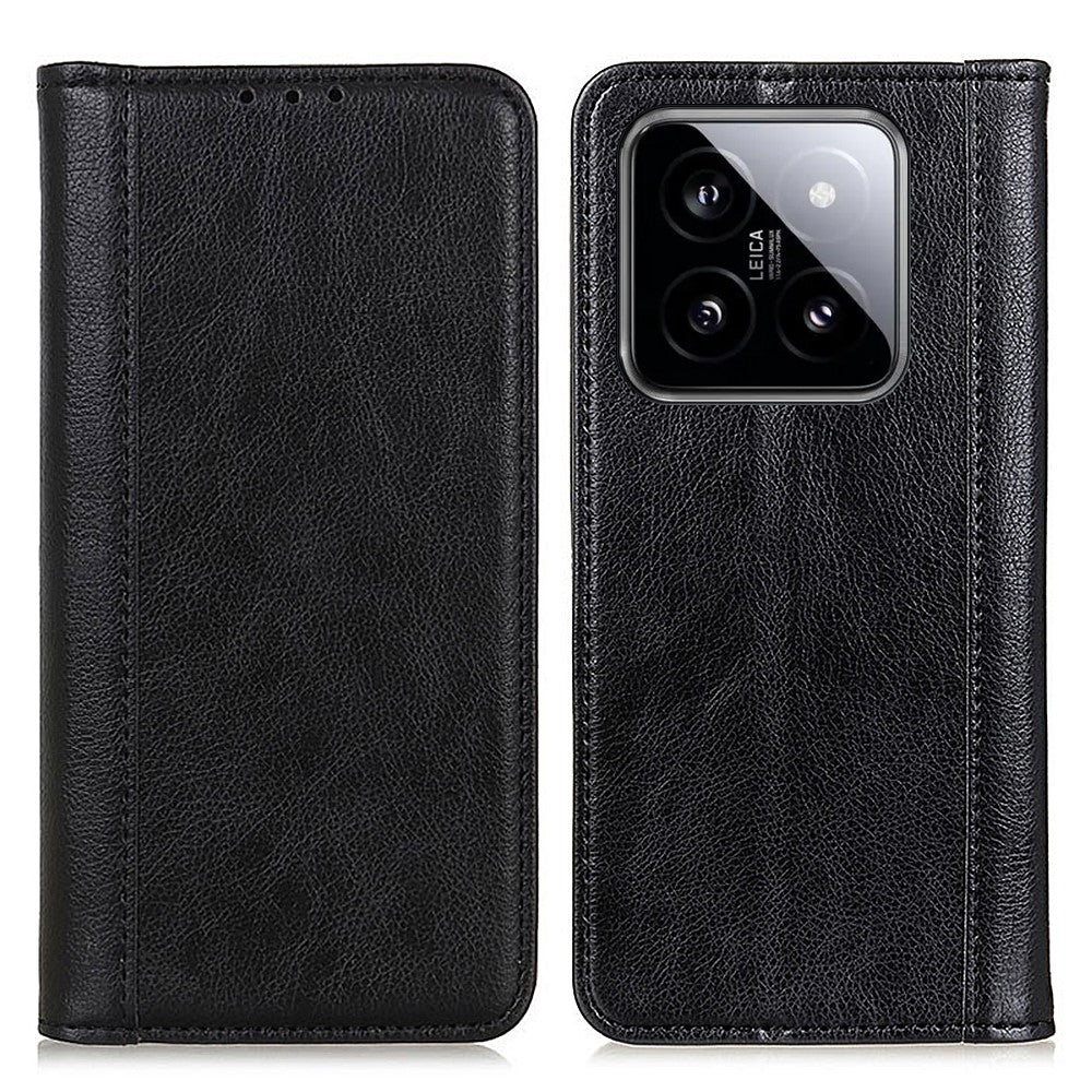 For Xiaomi 14 Pro Case Magnetic Auto Closing Split Leather Wallet Cover
