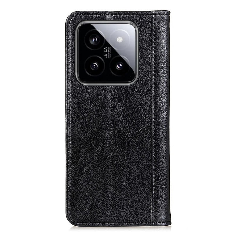 For Xiaomi 14 Pro Case Magnetic Auto Closing Split Leather Wallet Cover