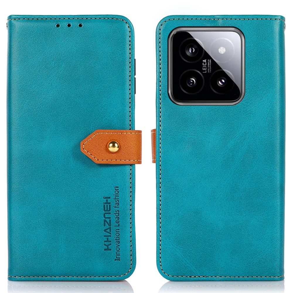 KHAZNEH För Xiaomi 14 Pro Plånboksfodral med Fullt Skyddande mobilfodral