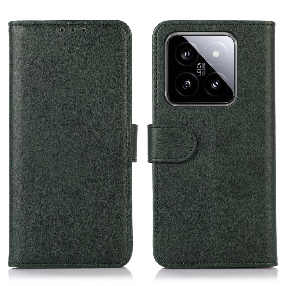 For Xiaomi 14 Pro Case PU Leather Wallet Phone Stand Cover