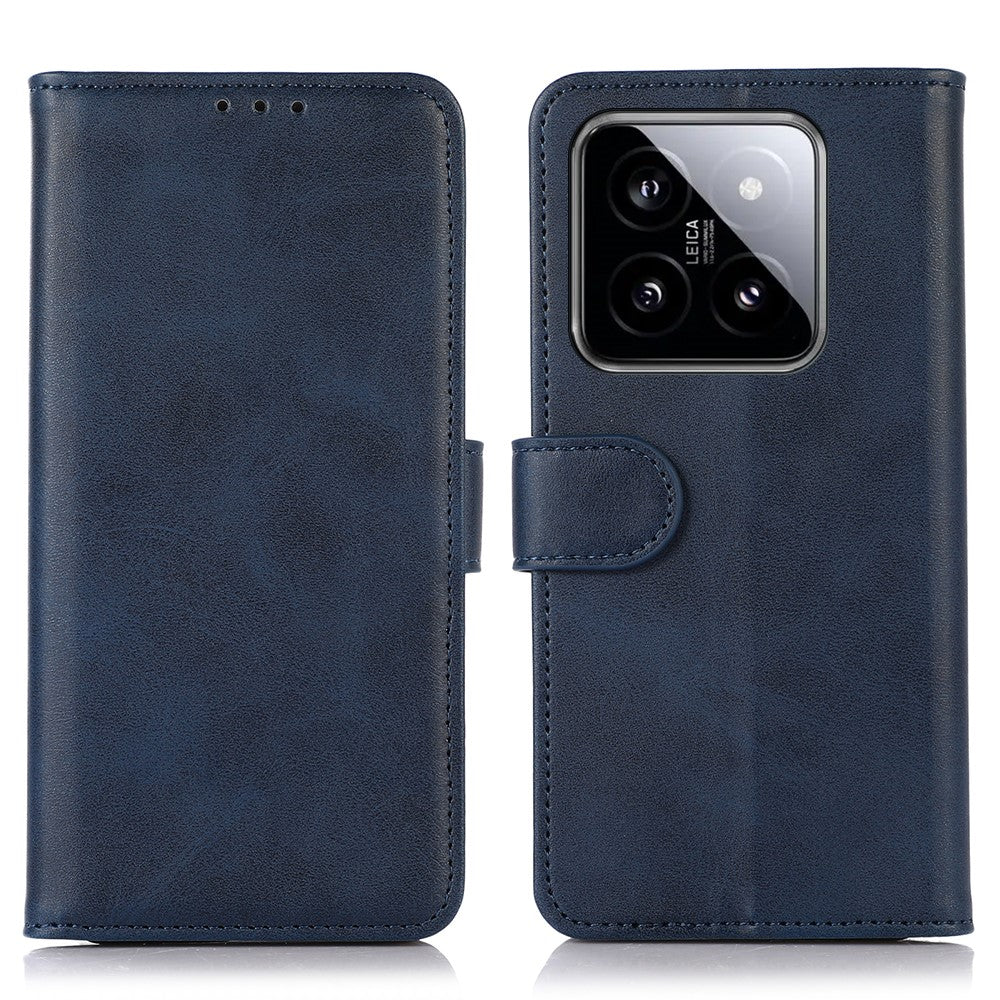 For Xiaomi 14 Pro Case PU Leather Wallet Phone Stand Cover