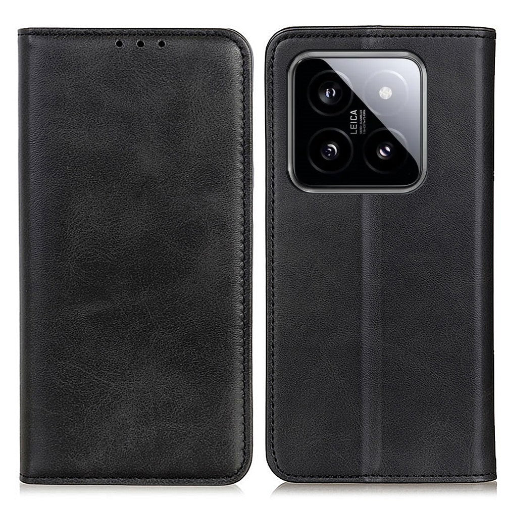 For Xiaomi 14 Pro Case Split Leather Cover with Wallet Stand