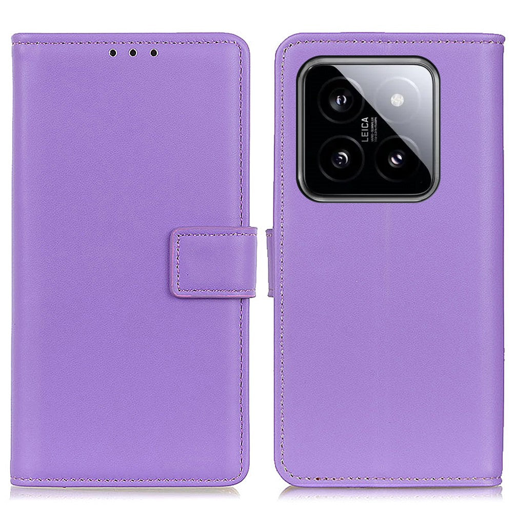For Xiaomi 14 Pro Case Wallet PU Leather Drop-proof Phone Cover