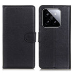For Xiaomi 14 Pro Case Litchi Texture Wallet Leather Flip Phone Cover