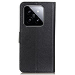 For Xiaomi 14 Pro Case Litchi Texture Wallet Leather Flip Phone Cover