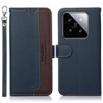 KHAZNEH For Xiaomi 14 Pro Case RFID Blocking Litchi Texture Wallet Phone Cover