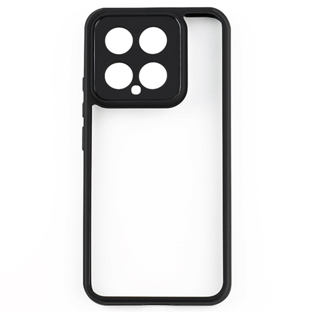 For Xiaomi 14 Case Dustproof Cell Phone Shell TPU + PC HD Clear Mobile Phone Cover