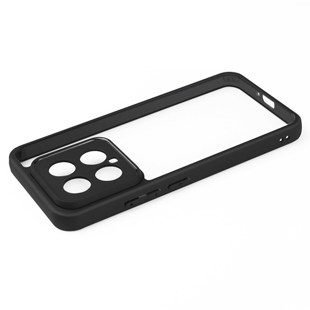 For Xiaomi 14 Case Dustproof Cell Phone Shell TPU + PC HD Clear Mobile Phone Cover