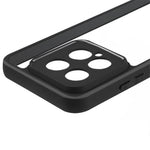 For Xiaomi 14 Case Dustproof Cell Phone Shell TPU + PC HD Clear Mobile Phone Cover