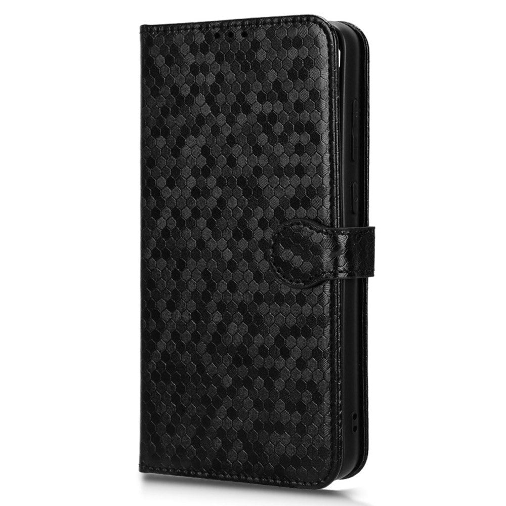Til Samsung Galaxy A05 4G etui præget PU-læderpung telefoncover med strop