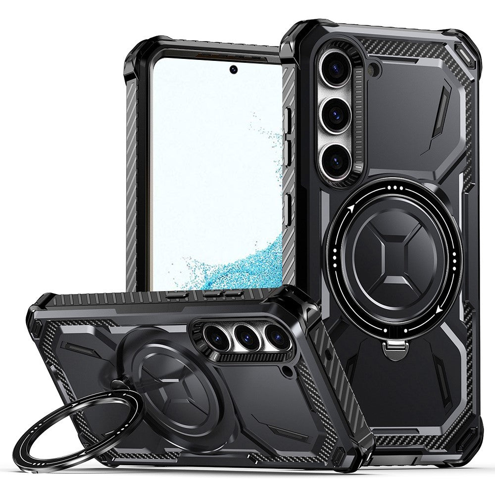 Til Samsung Galaxy S22 5G Cover Støtteben Magnetisk Militær-Godkendt Panser Telefoncover