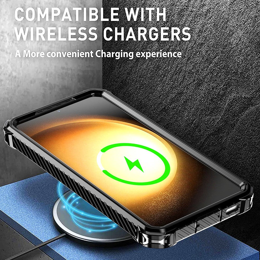Til Samsung Galaxy S22 5G Cover Støtteben Magnetisk Militær-Godkendt Panser Telefoncover