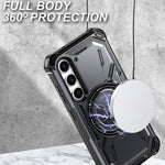 Til Samsung Galaxy S22 5G Cover Støtteben Magnetisk Militær-Godkendt Panser Telefoncover