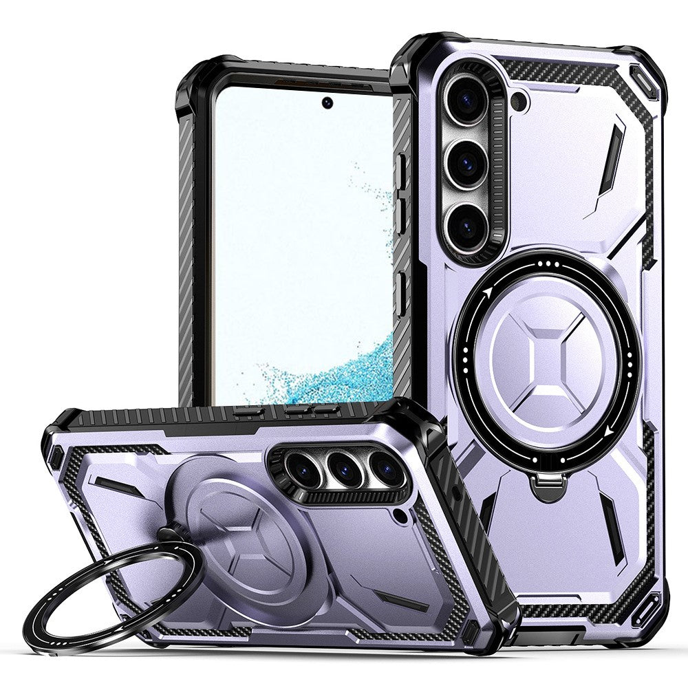 Til Samsung Galaxy S22 5G Cover Støtteben Magnetisk Militær-Godkendt Panser Telefoncover