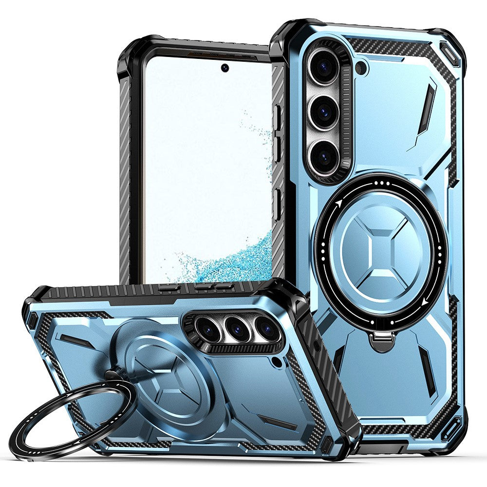 Til Samsung Galaxy S22 5G Cover Støtteben Magnetisk Militær-Godkendt Panser Telefoncover