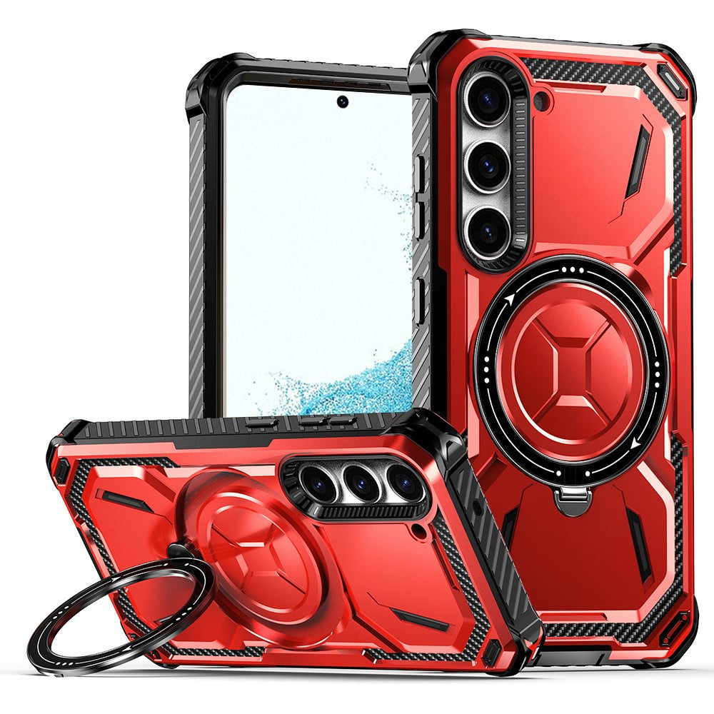 Til Samsung Galaxy S22 5G Cover Støtteben Magnetisk Militær-Godkendt Panser Telefoncover