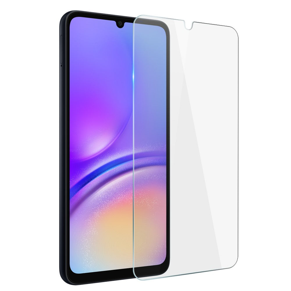 NORTHJO For Samsung Galaxy A05 4G Clear Case TPU Phone Cover with Tempered Glass Film