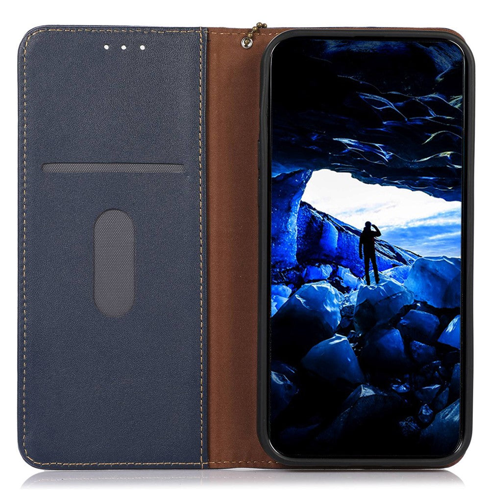 KHAZNEH For Xiaomi 14 Pro Case Genuine Cow Leather Nappa Texture RFID Blocking Phone Cover