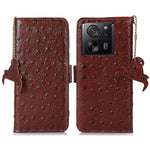 For Xiaomi 13T / 13T Pro / Redmi K60 Ultra Case Genuine Cow Leather RFID Blocking Phone Cover