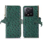 For Xiaomi 13T / 13T Pro / Redmi K60 Ultra Case Genuine Cow Leather RFID Blocking Phone Cover