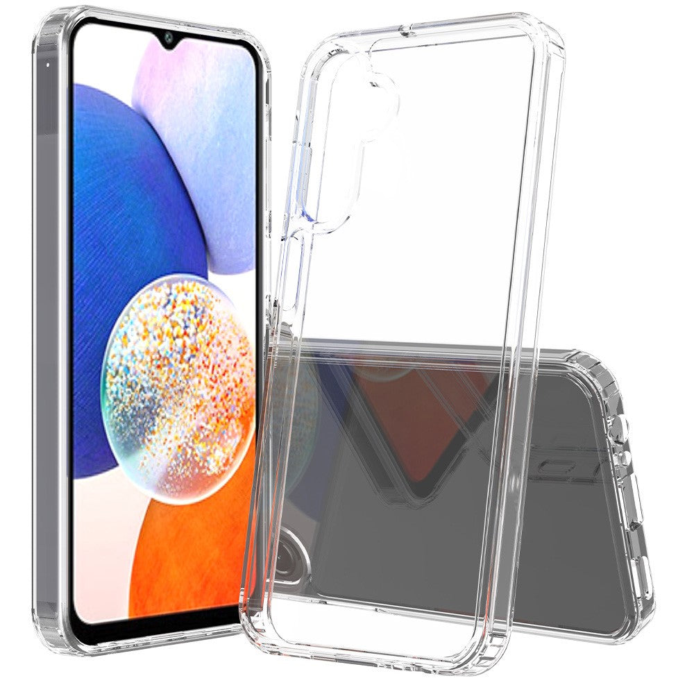 HD-transparent mobilcover til Samsung Galaxy A15 4G / 5G, akryl + TPU-hybridcover