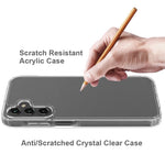 HD-transparent mobilcover til Samsung Galaxy A15 4G / 5G, akryl + TPU-hybridcover