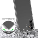 HD-transparent mobilcover til Samsung Galaxy A15 4G / 5G, akryl + TPU-hybridcover